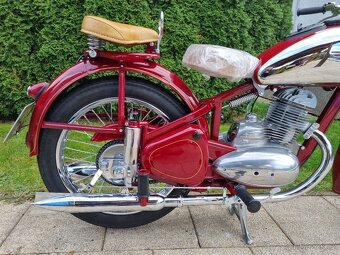 Jawa 250/11 pérák 1954 s TP po kompletní renovaci. - 5