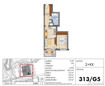 Prodej bytu 2+kk - 5