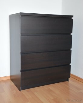 Postel 180x200cm, Ikea Malm, včetně matrací a roštu - 5