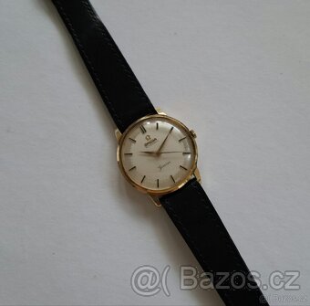 Zlaté náramkové hodinky Omega Genève Automatic 18K - 5