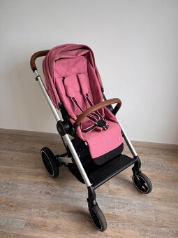 Kočárek Cybex Balios S Lux 2v1 Silver 2022 Magnolia pink - 5