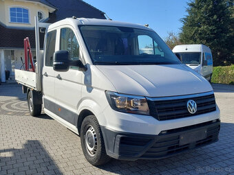 VW Crafter 2.0TDI Dvoukabina Valník Ruka Klima Webasto -DPH- - 5