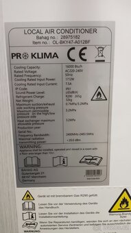 Mobilní Klimatizace Proklima OL-BKY47-A012BF. - 5