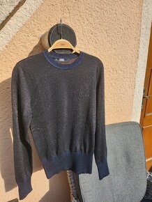 Lehky svetr Karl Lagerfeld trpytivy sedne xs,s rozmery v tex - 5