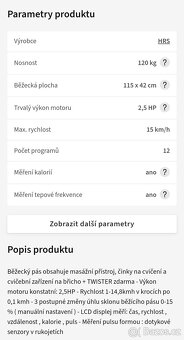 Běžecký pás HRS T-280M - 5