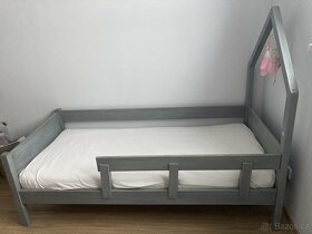 Dětská postel 180x80 masiv - 5