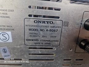 Zesilovač Onkyo A-8067 - 5