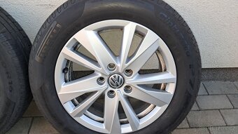 Prodám original letní alukola VW Touran 205 60 16 5x112 - 5