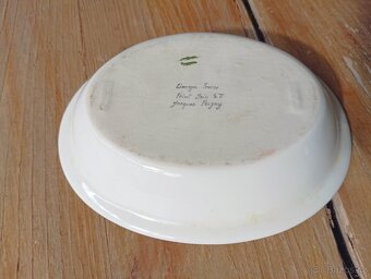 PORCELÁNOVÁ MÝDLENKA JACQUES PERGAY LIMOGES FRANCIE - 5