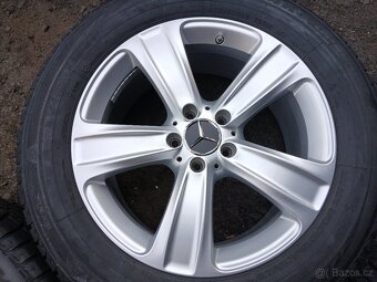 Prodám sadu Orig ALU kol Mercedes 235/60R18 zimní - 5