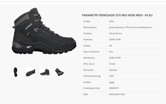 Boty Renegade Gtx Mid Wide Men - 5