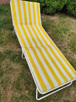 Rozkládací lehátko pružinové - 5