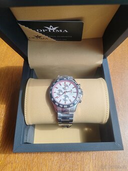 Nové švýcarské hodinky Optima - MORANO Sport Valjoux automat - 5