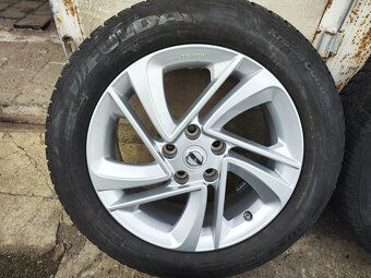 17"zimní alu sada 5x114 origo Nissan Qashqai 2 Juke Kadjar - 5