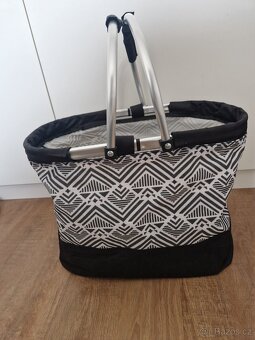 Nový nákupní skládací košík s taškou - 5