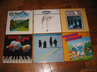 LP + SP vinyly – 30 + 7 ks = 600 Kč za KOMPLET. - 5