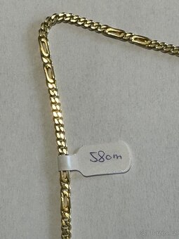 Zlatý řetěz 20,20 gr. 56 cm - 5