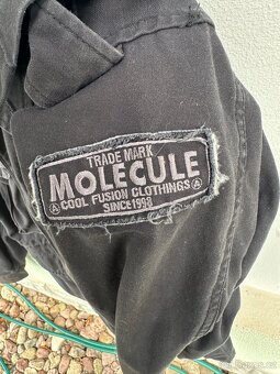 Černá pánská bunda Molecule - 5