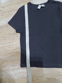 Dívčí triko, crop-top vel. 158/164 - 5