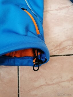 Chl. softshellová bunda vel. 122-128 zn. Crivit - 5