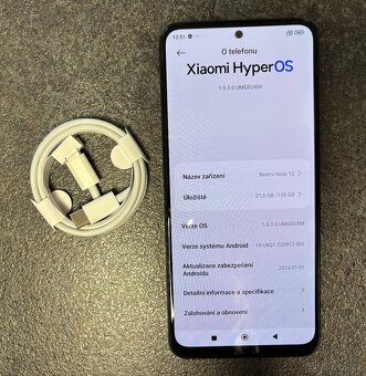 Mobil Xiaomi Redmi Note 12, 128GB + nabíječka - 5