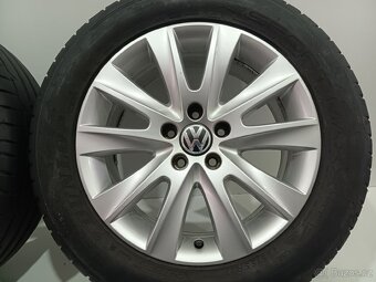 Letní alu kola Tiguan 5x112 R17 pneu 235/55 r17 - 5