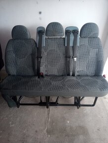 PRODÁM TROJSEDAČKY NA FORD TRANSIT S PÁSY - 5