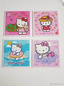 Dětské puzzle Hello Kitty, 4 v 1 (2x25 dílků + 2x36 dílků) - 5
