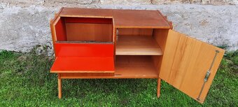 Retro komoda s barem F.Jirák 60.léta Brusel - 5