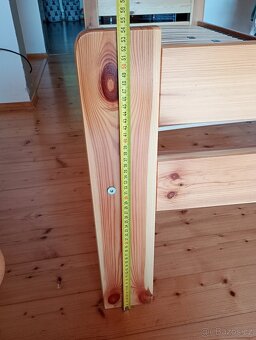 Prodám dvě postele z masivu 80x200. - 5