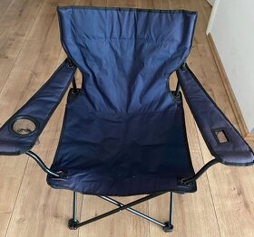 Kaprařské křeslo nové a campingová židlička - 5