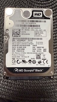 Pevné disky, SATA, IDE, USB, SSD NVMe - 5