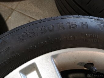 Ford Fiesta, KA alu + letní 195/50/15. - 5