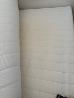 Rám postele s úložnými zásuvkami a matrací IKEA MANDAL - 5