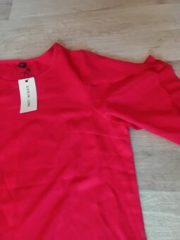 NOVÁ ČERVENÁ HALENKA 2 XL SHEIN - 5