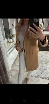 Kabát Zara vlna Manteco 85% - 5