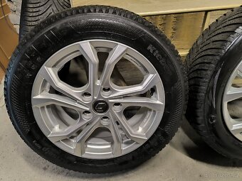 ALU kola Renault Megane 5x114,3 r16 Originál,zim pneu6m+TPMS - 5