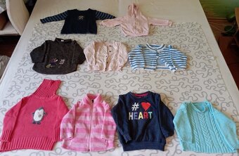 MEGA BALÍK 87 KS DÍVČÍHO OBLEČENÍ VEL.92 ZA SUPER CENU 450,- - 5