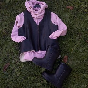 Péřová vesta z Itálie-NOVÁ 1499kč nyní 499kč,SUKNĚ,KABELKA, - 5