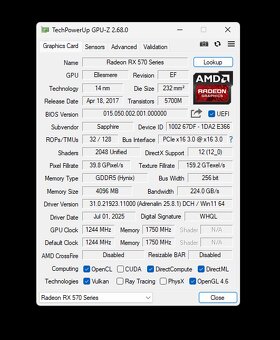 počítač HP Z620, 2x Xeon E5, 32 GB, Radeon RX570 - 5