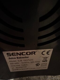 Odšťavňovač Sencor - 5