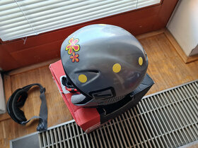 Dětská helma na lyže SCOTT + bryle - 5