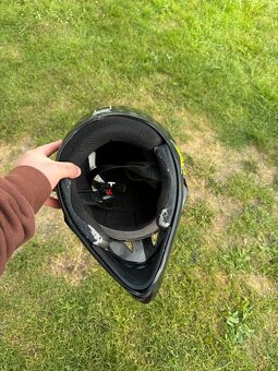 Motokrosová helma ROCKSTAR + brýle HI-TEC velikost L - 5