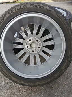 Alu kola 5x112 r17 skoda 225/45r17 pneu letni - 5