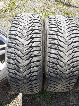 alu disky BMW 5x120 r16, zimní pneu 195/55/16 6-7mm - 5