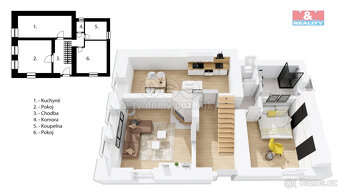 Prodej rodinného domu 6+kk, pozemek 269 m2, Husova, Žiželice - 5