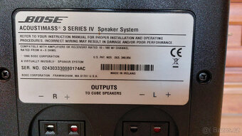 Bose Acoustimass 3 series IV+2 repro - 5