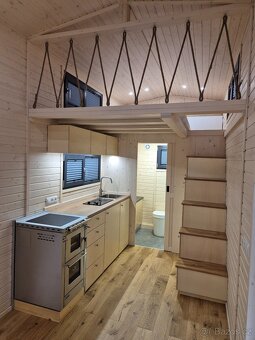 Mobilní dům Tiny house 7,2 m x 2,55 m + 2 loftové ložnice - 5
