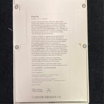 Nový Google pixel 8a Obsidián - 5