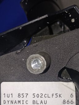 ZPĚTNÉ PRAVÉ BOČNÍ ZRCÁTKO OCTAVIA I - 1U1 857 501 CL - 5